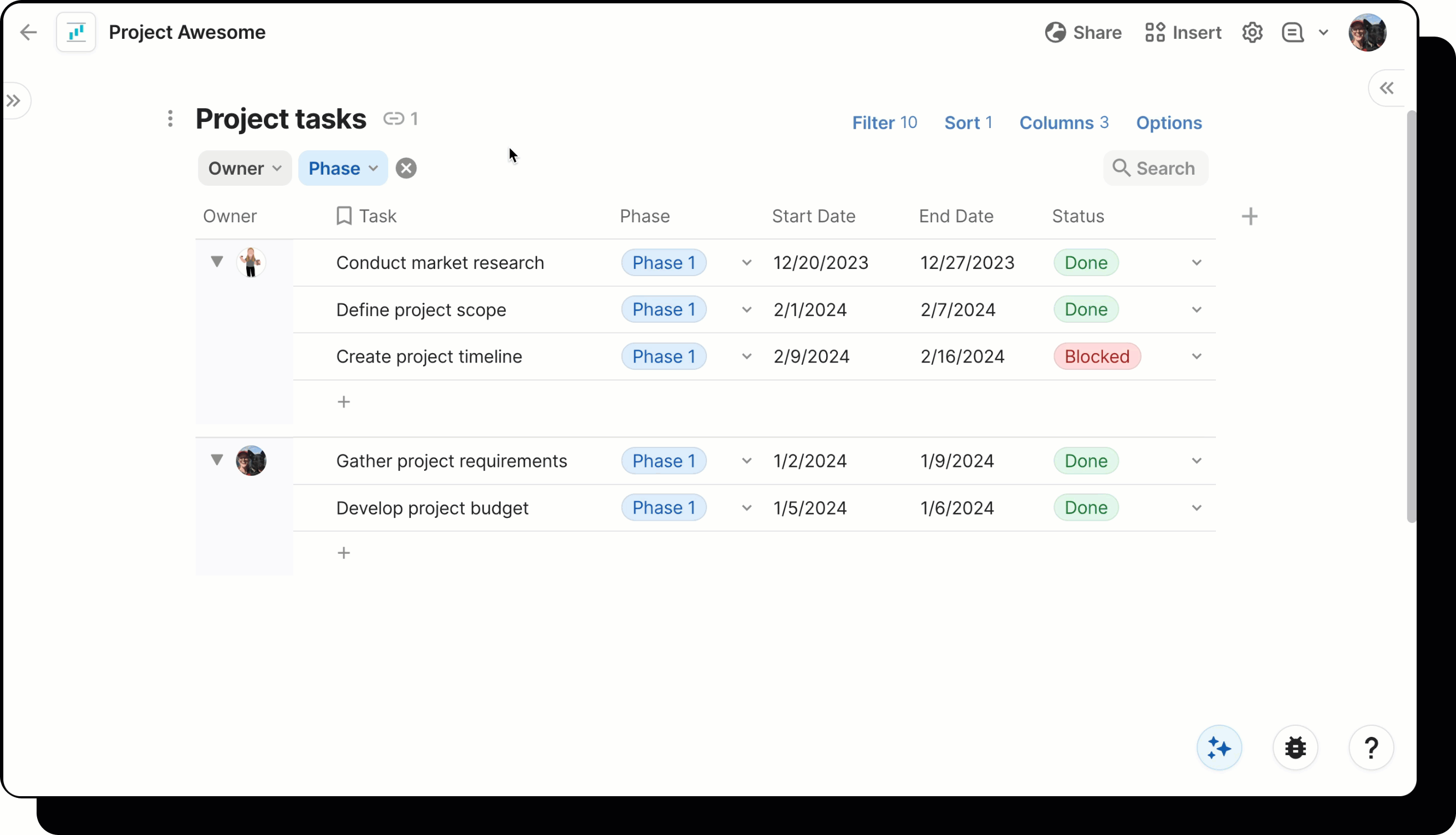 Reset filter bar filters.gif